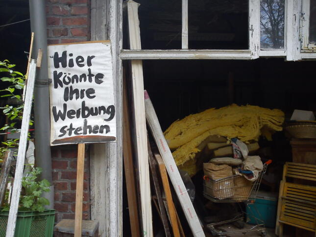 Ein Slogan der Presseverlage?