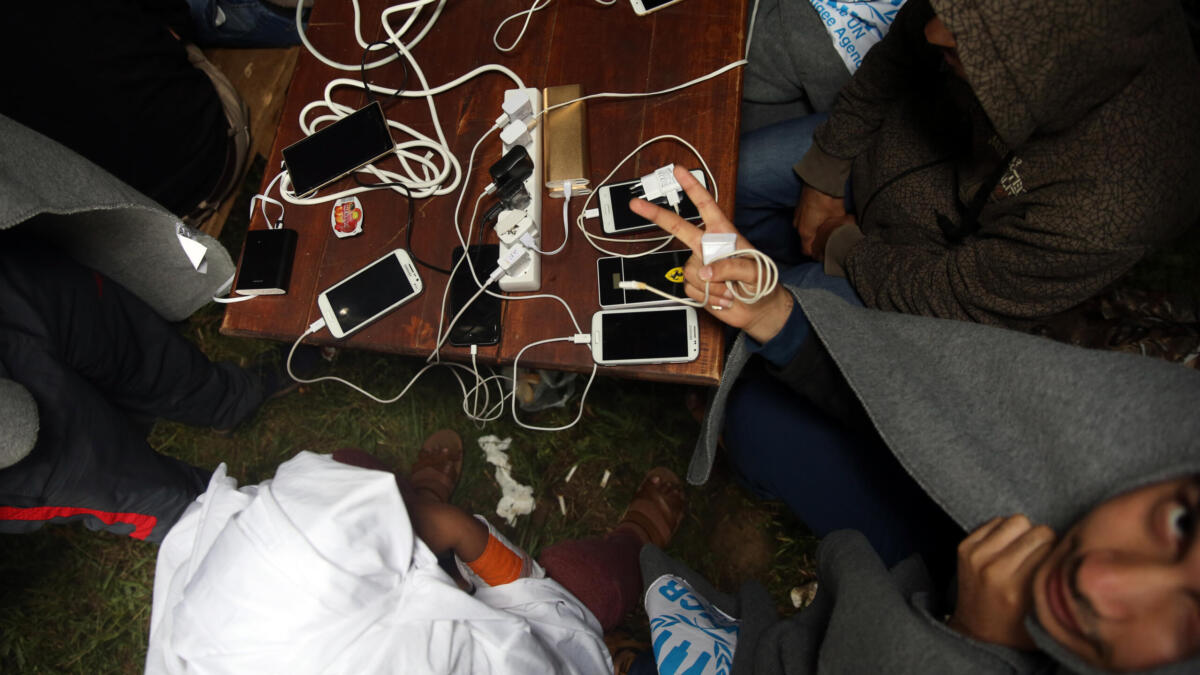 Flüchtlinge in Serbien