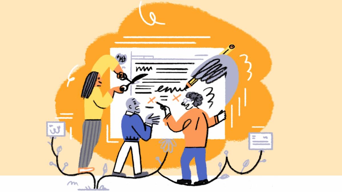 Illustration, Kati Szilágyi für Wikimedia Deutschland e. V.