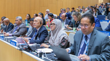 Bild von der Versammlung der WIPO-Mitglieder aus dem September 2019