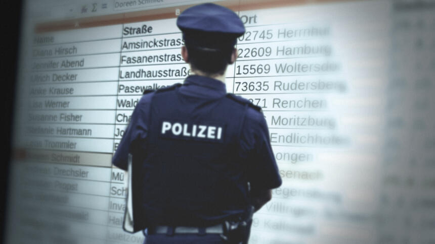 So ähnlich scheinen die Listen ausgesehen zu haben, die in mehreren Bundesländern an die Polizei übermittelt wurden. (Symbolbild)