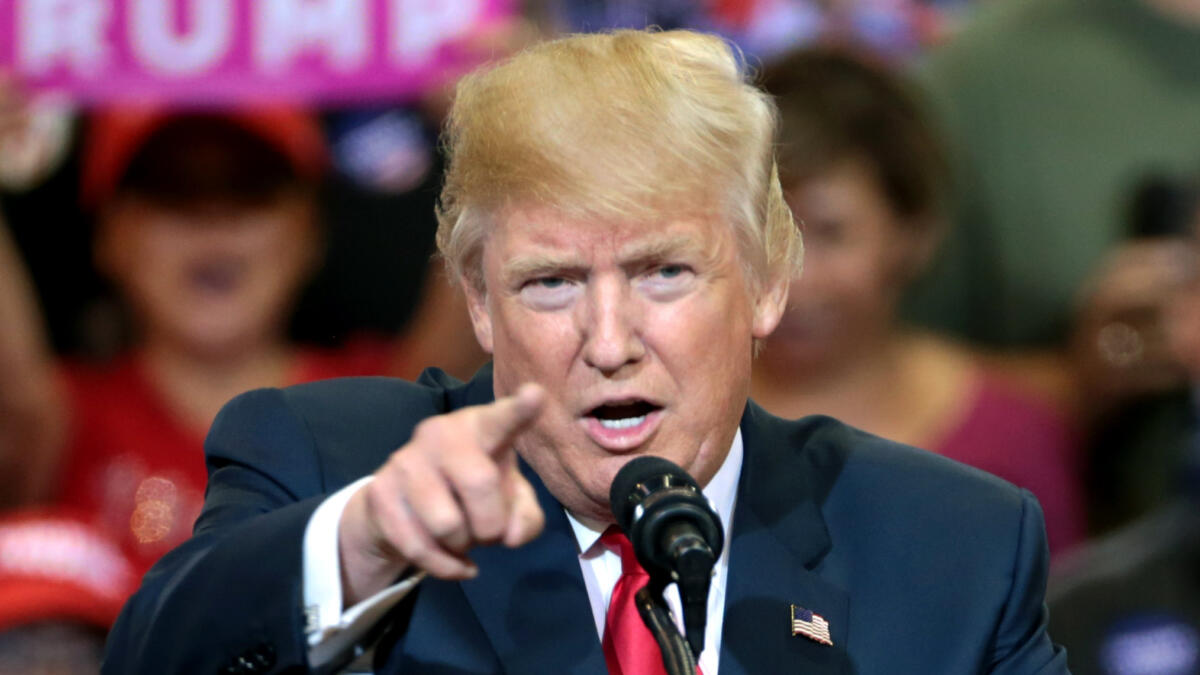 Donald Trump teilt aus