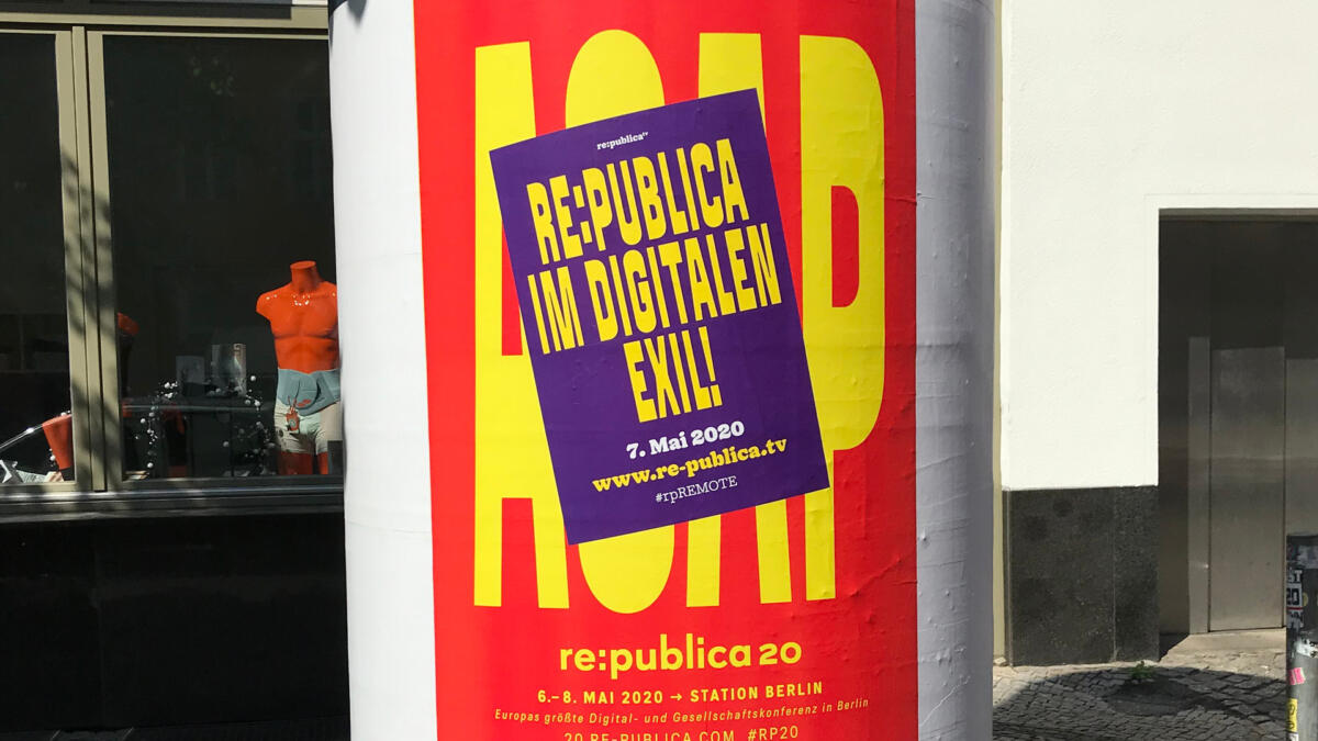 re:publica im digitalen Exil