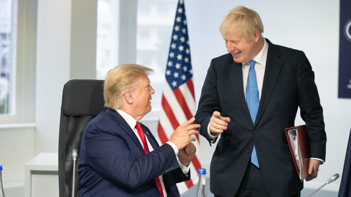 Trump and Johnson