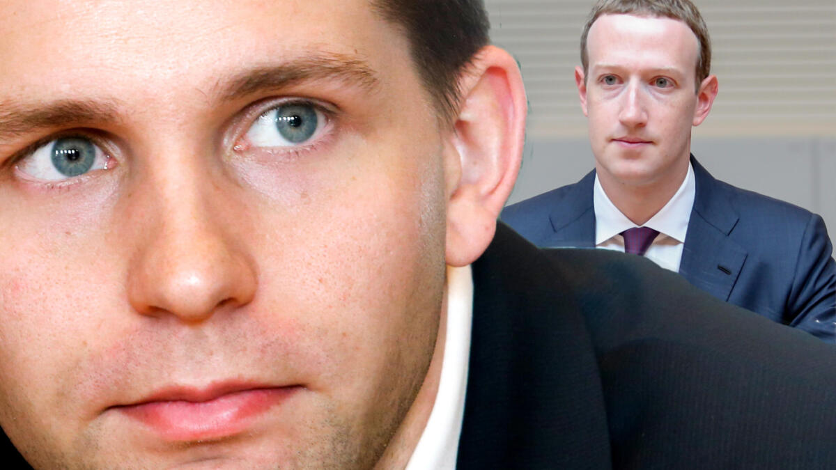 Max Schrems und Mark Zuckerberg