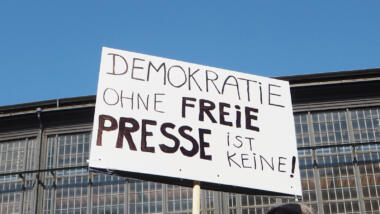 Demokratie ohne freie Presse ist keine (Landesverrats-Demo)