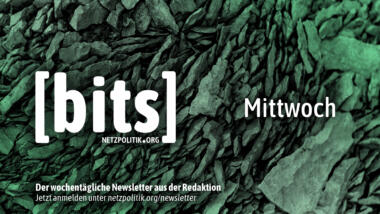 Der bits-Newsletter erscheint auch am Mittwoch.