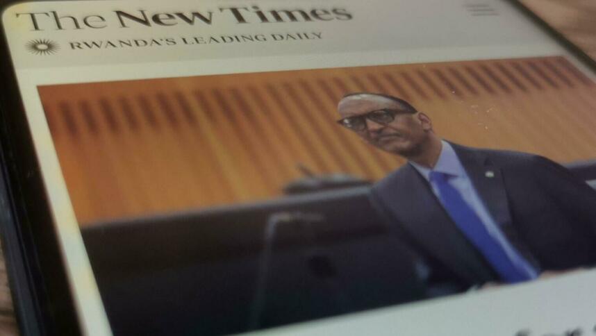 The New Times in Ruanda