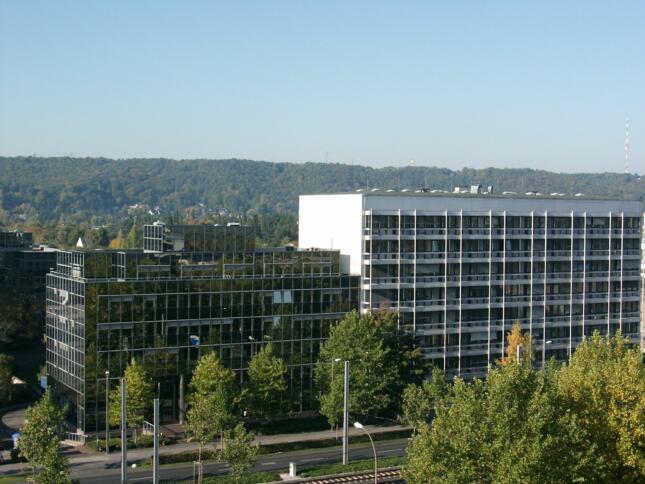 Eine Totalaufnahme der Zentrale des Bundesamt für Sicherheit und Informationstechnik in Bonn.