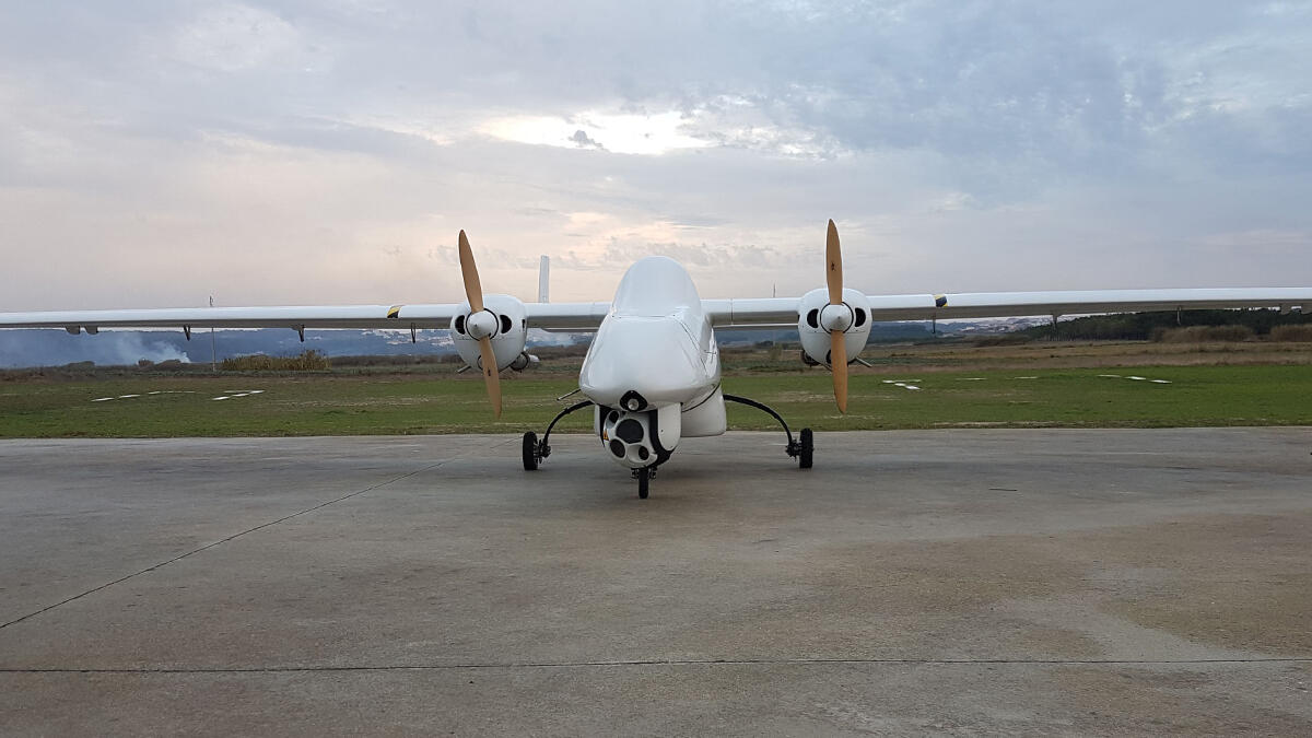 Drohne im EU-Einsatz