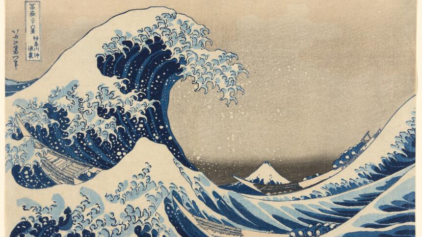 The Great Wave von Katsushika Hokusai