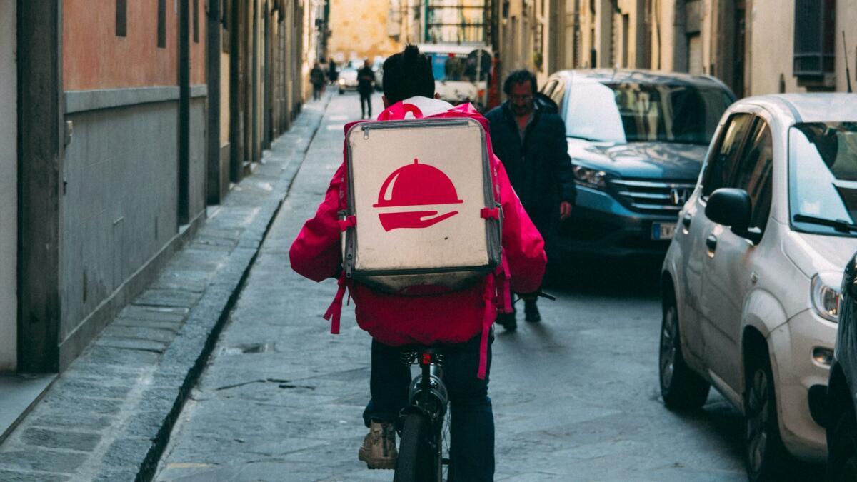 Foodora-Fahrer