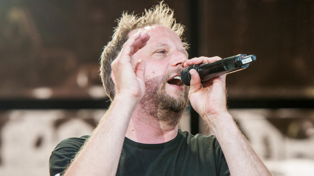 Smudo bei Konzert