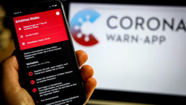 Rote Warnung Corona Warn App
