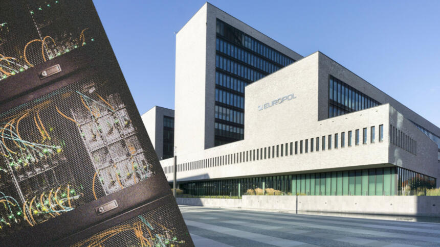 Sitz von Europol in Den Haag, Niederlande
