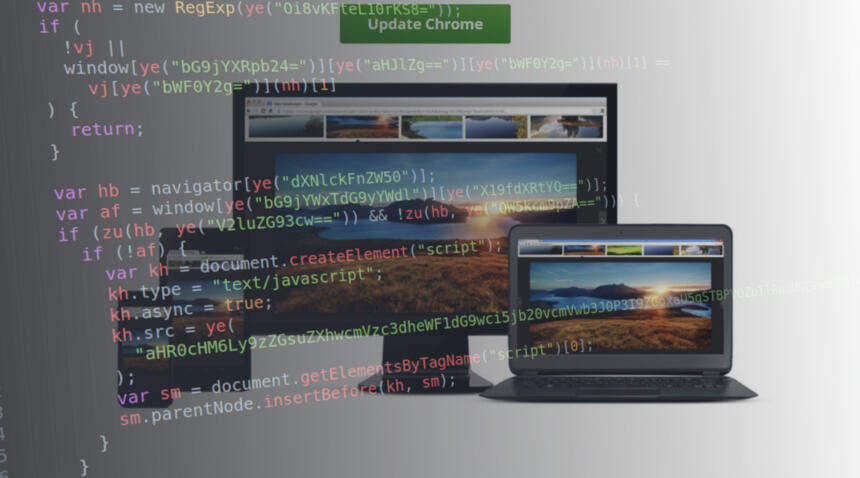 Quellcode auf Screenshot