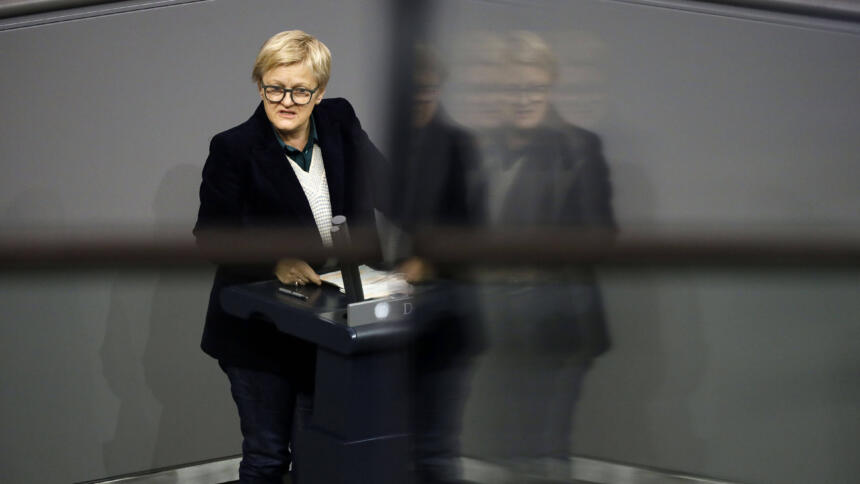 Renate Künast im Bundestag