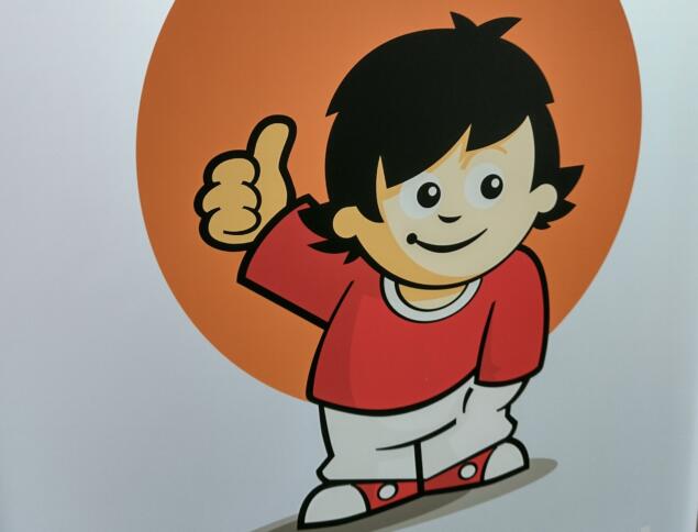 Mainzelmännchen mit thumbs up