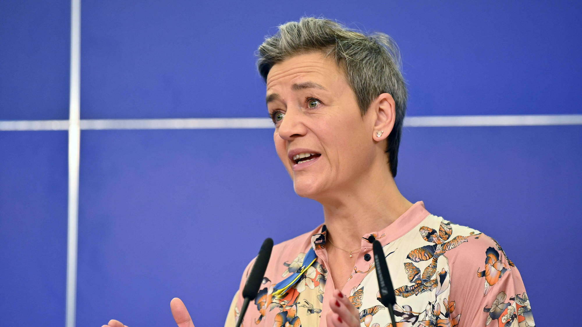 Margrethe Vestager in Brüssel