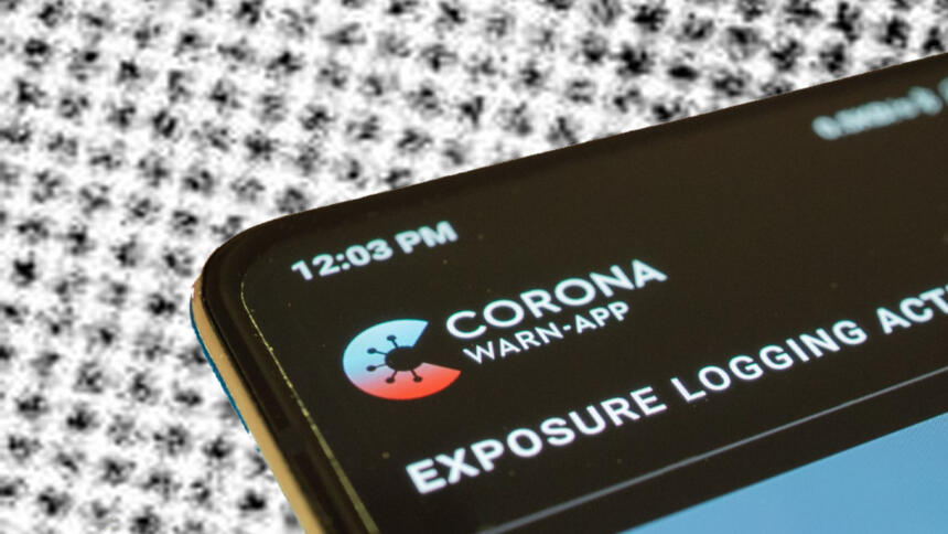 Screenshot der Corona-Warn-App