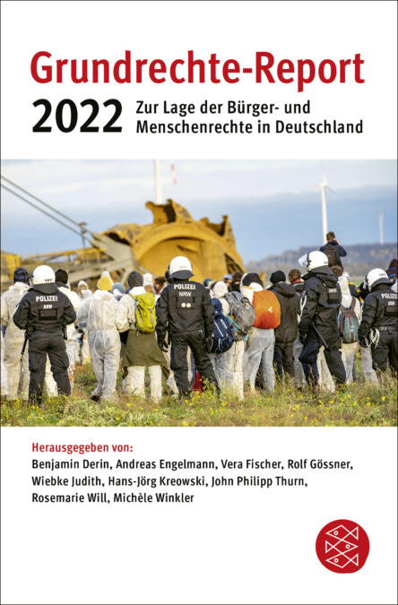 Coverseite des Grundrechte-Report 2022