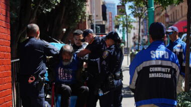 Polizei von San Francisco nimmt einen Mann fest