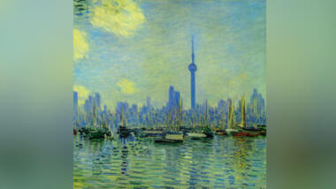 Tokio im Stil von Claude Monet