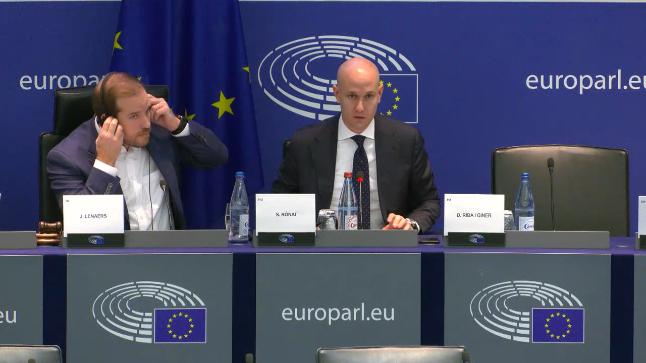 Jeroen Lenaers und Sándor Rónai.