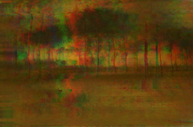 Bild einer Landschaft