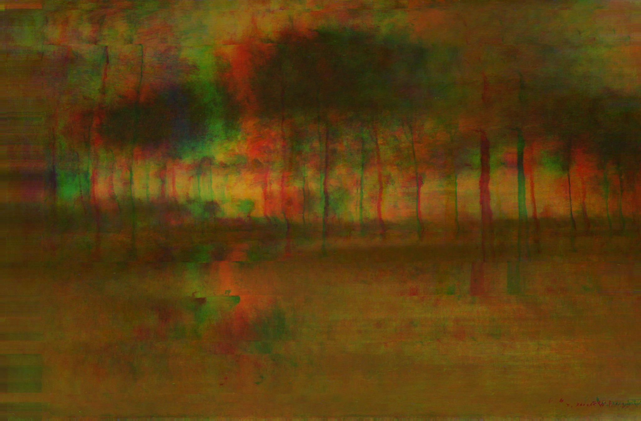 Bild einer Landschaft