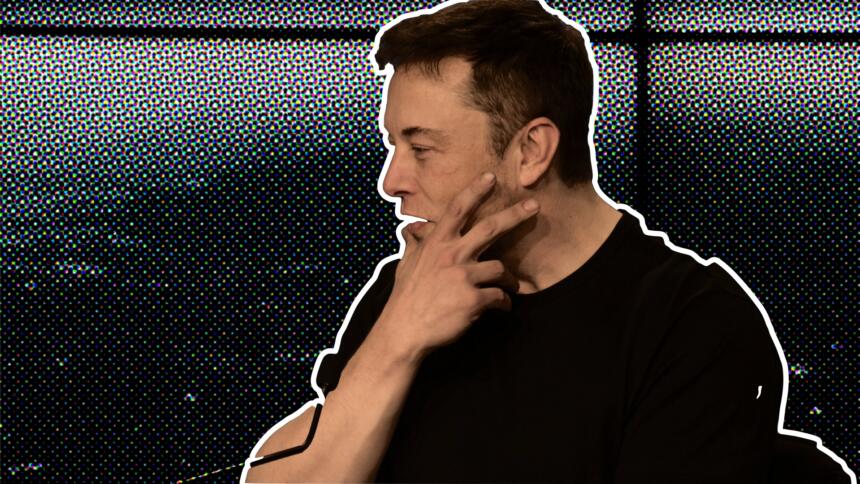 Twitter-Chef Elon Musk grübelt.