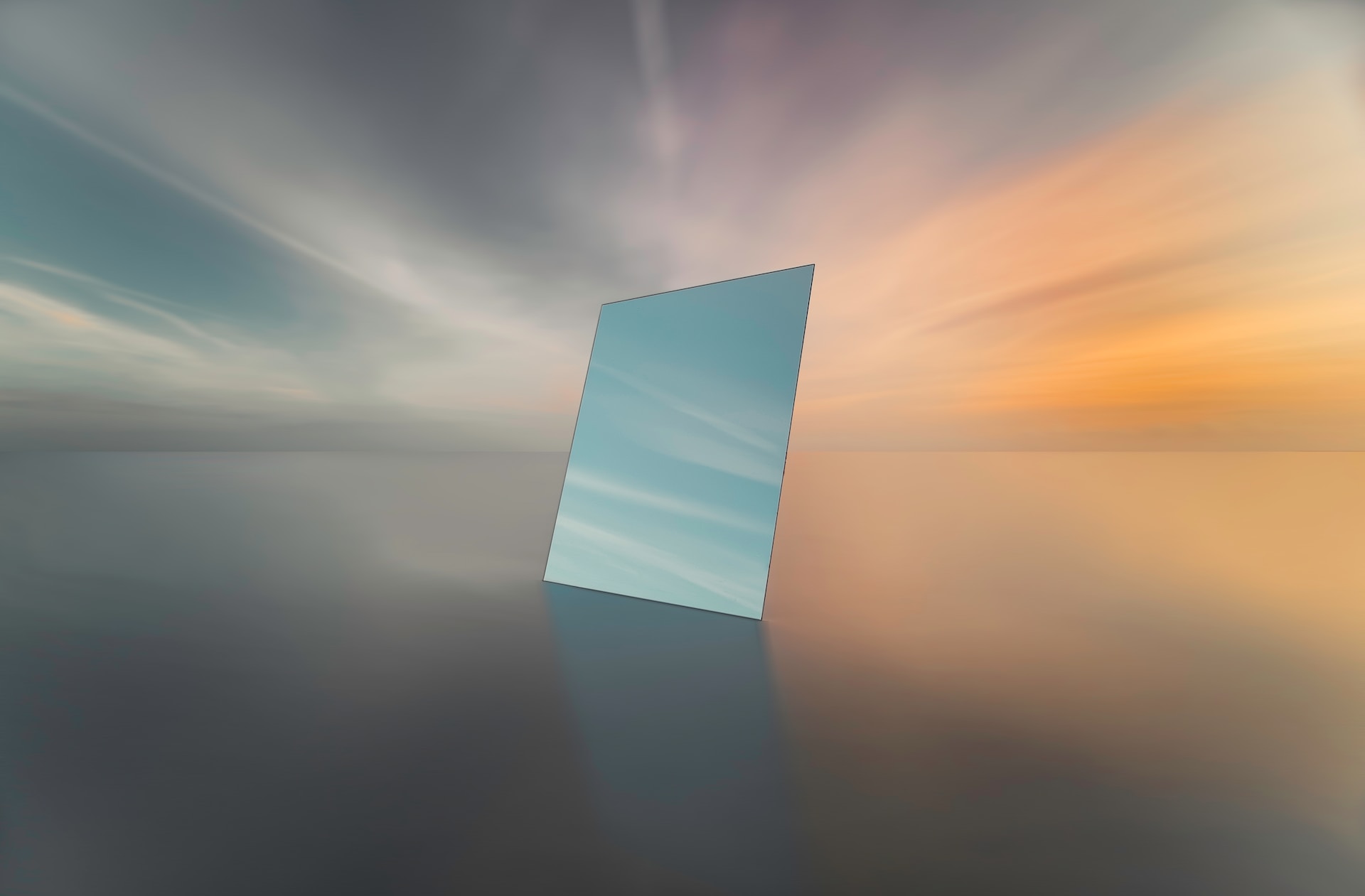 Stilisierter Flachbildschirm als Symbolbild für ein zentrales Portal