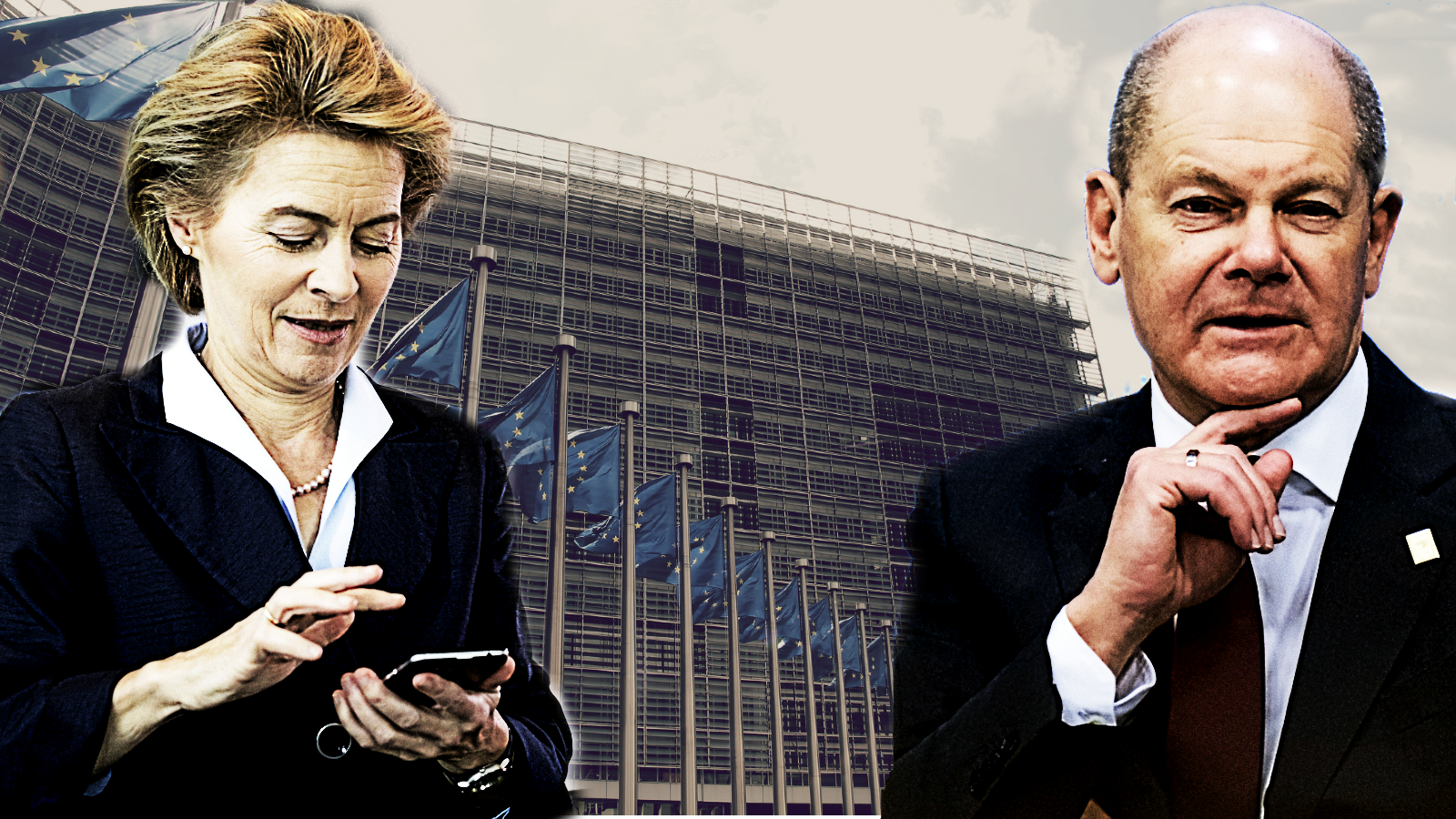 Von der Leyen und Scholz