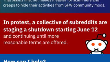 In protest, a collective of subreddits are staging a shutdown starting June 12