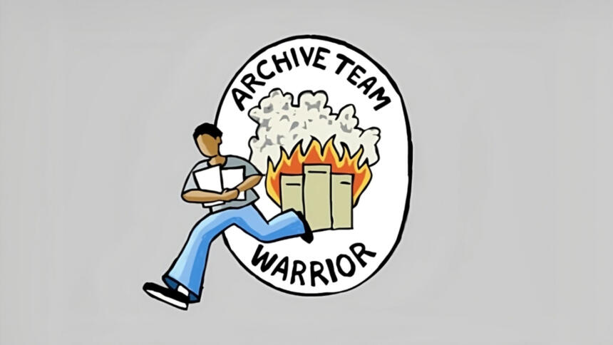 Logo, das nach dem Start einer Warrior-VM angezeigt wird
