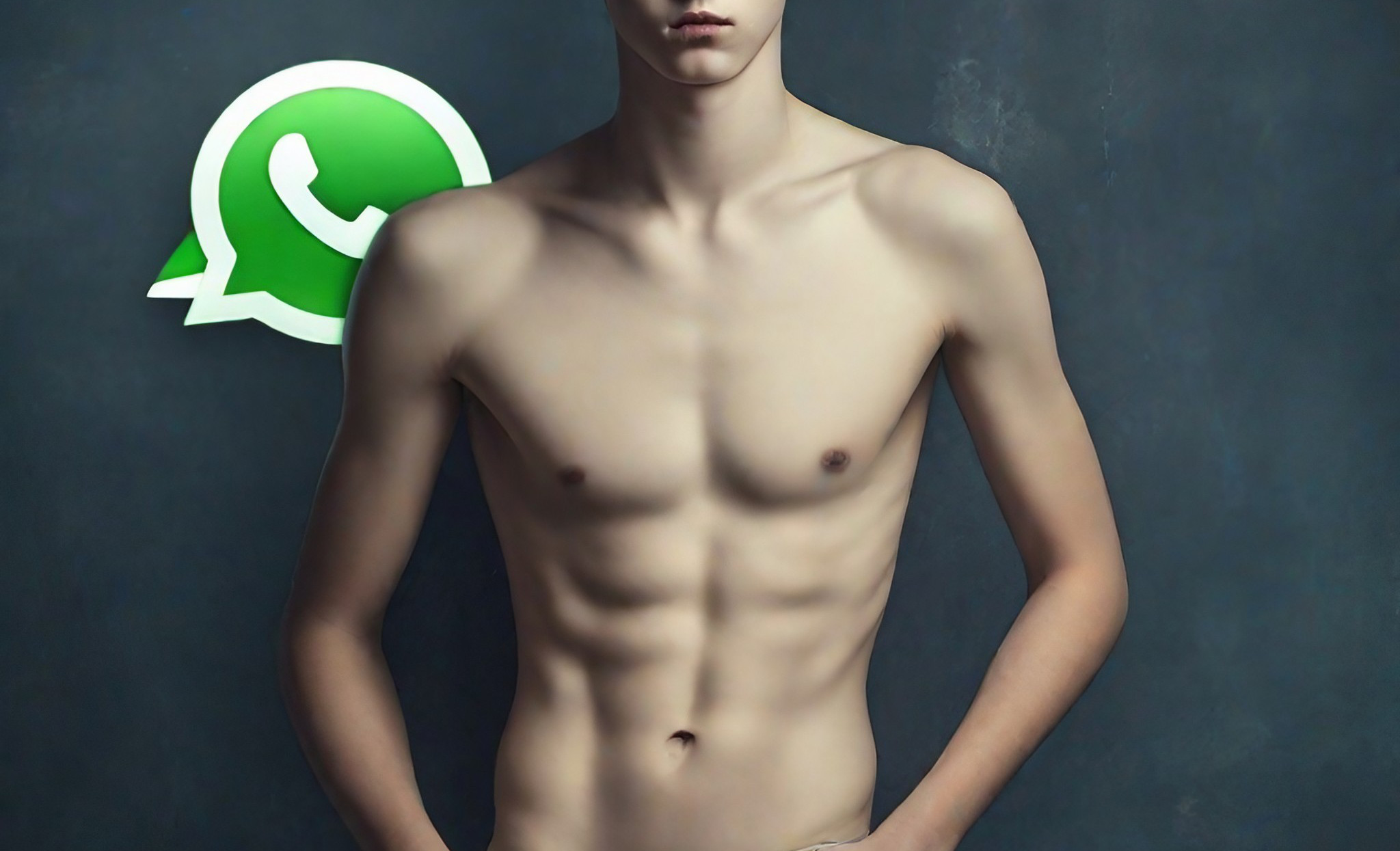 Wie sich eine KI ein Sexting-Bild vorstellt (Ausschnitt, Diffusion Bee)