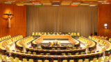 United Nations Trusteeship Council chamber in New York City