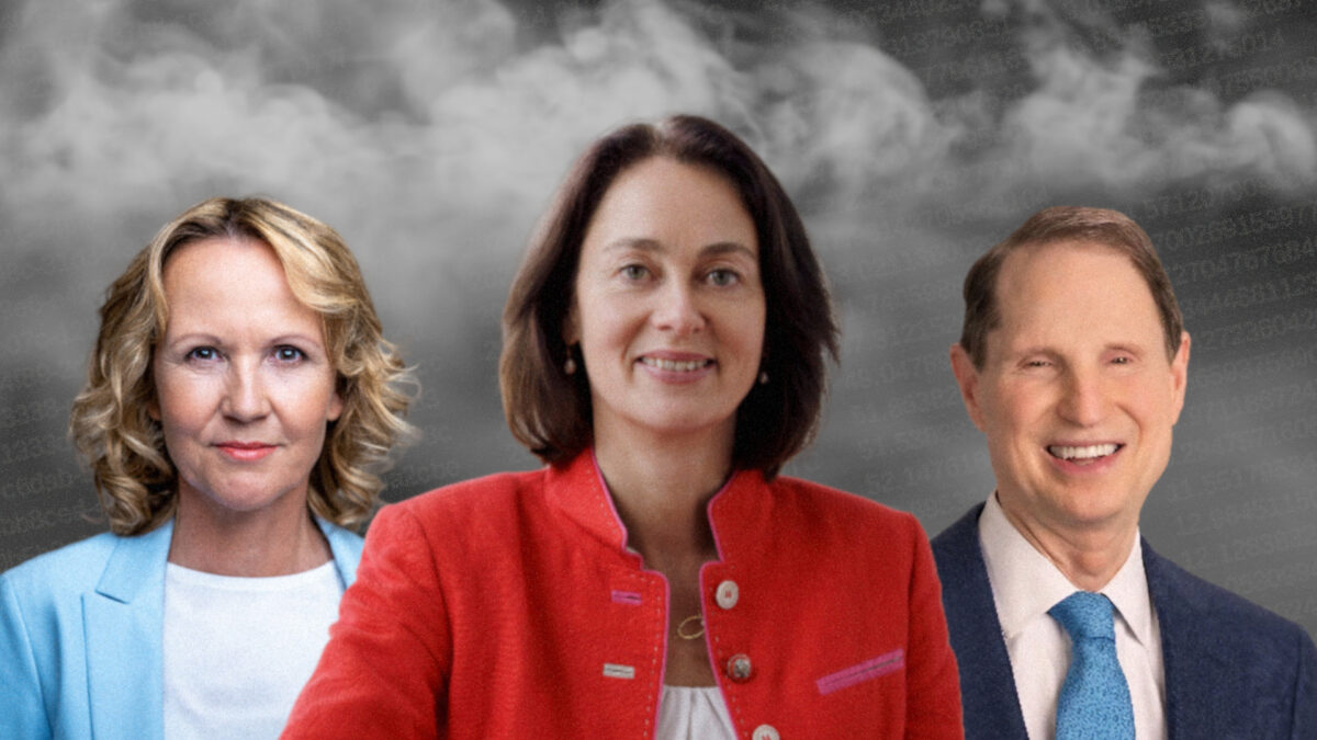 Stefanie Lemke, Katarina Barley, Ron Wyden