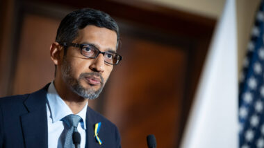 Google-Chef Sundar Pichai in Warschau