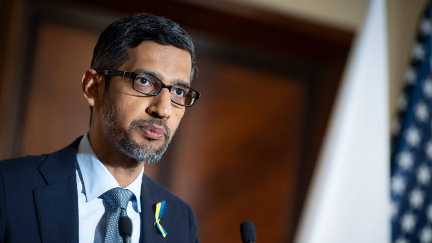 Google-Chef Sundar Pichai in Warschau