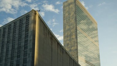 Das UN-Hauptquartier in New York City.