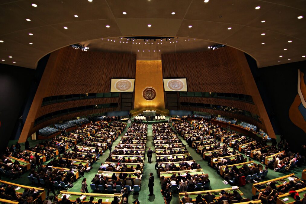 Das Plenum der UN-Generalversammlung