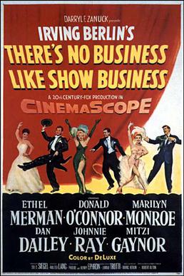 Filmplakat "There's no business like show business"