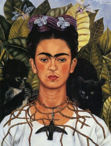 Selbstporträt von Frida Kahlo, 1940.