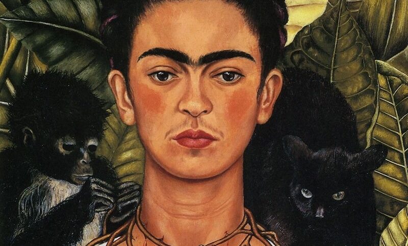 Selbstporträt von Frida Kahlo, 1940.