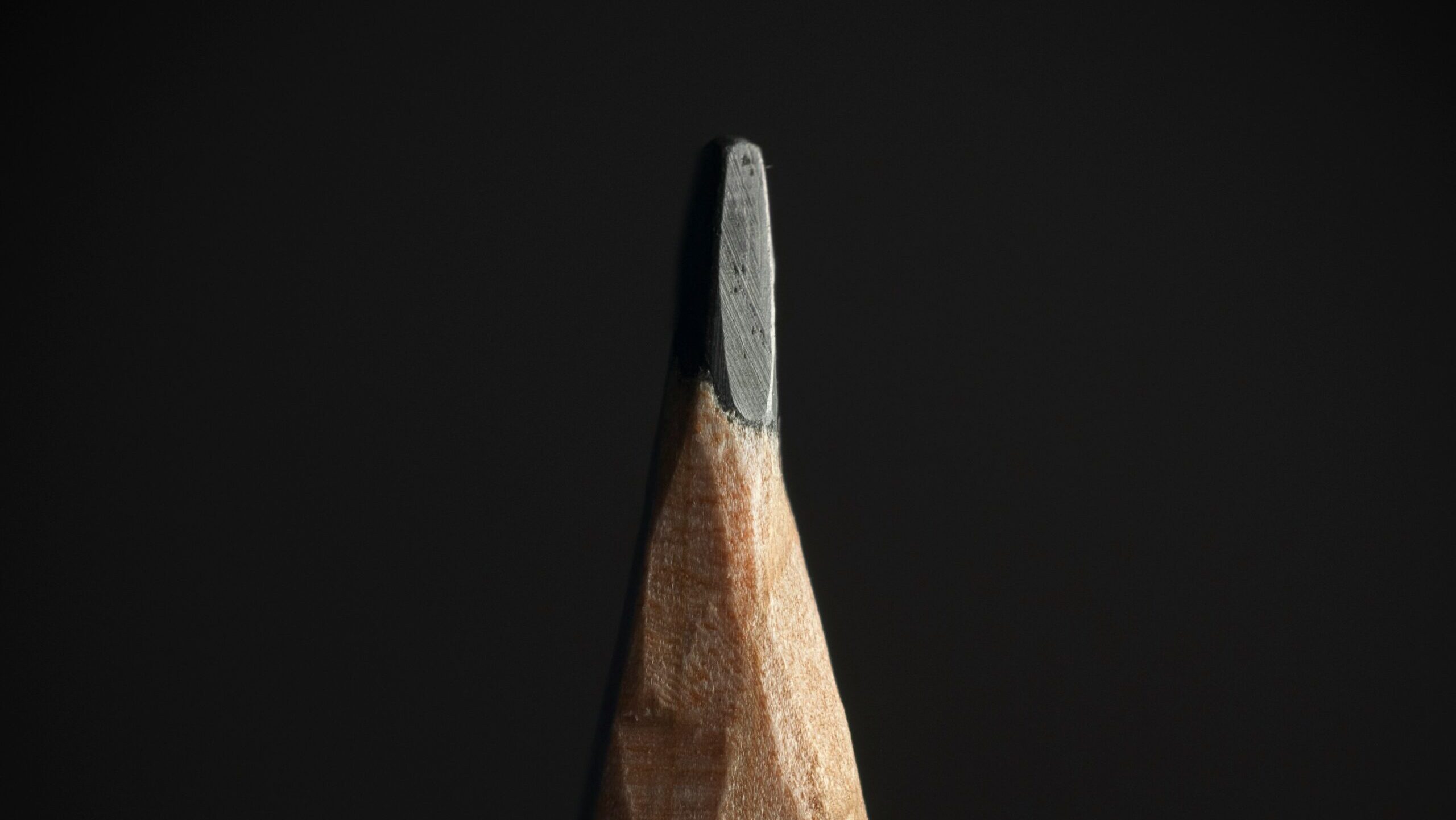 Spitze eines Bleistifts