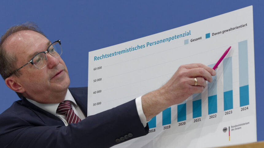 Dobrindt zeigt auf eine ausgedruckte Grafik