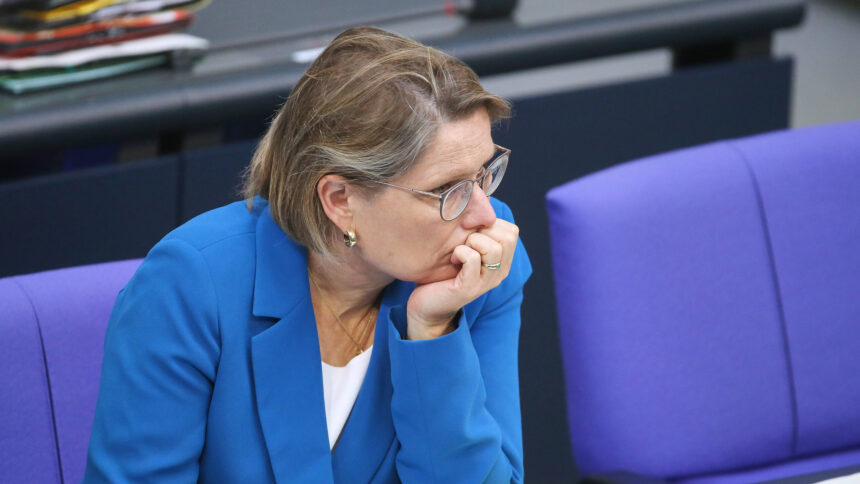 Stefanie Hubig (SPD) im Bundestag