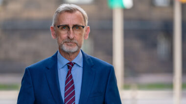 Arnim Schuster, CDU-Innenminister von Sachsen.