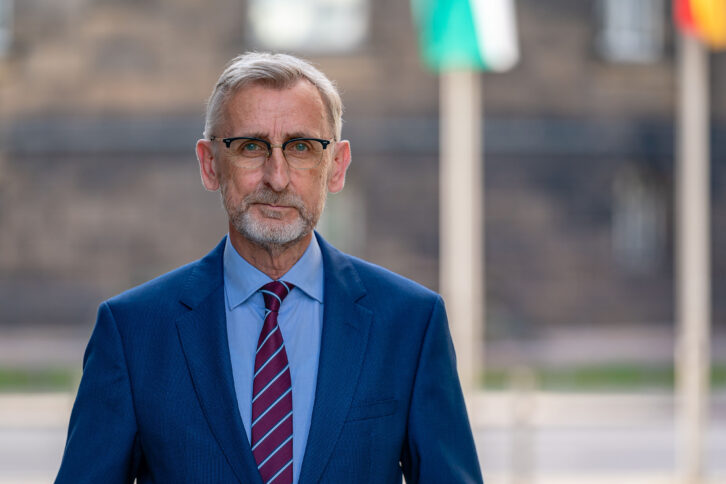 Arnim Schuster, CDU-Innenminister von Sachsen.